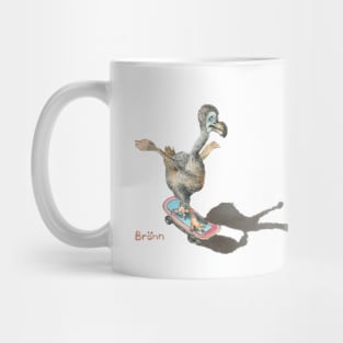 Dodo on his skateboard Mug